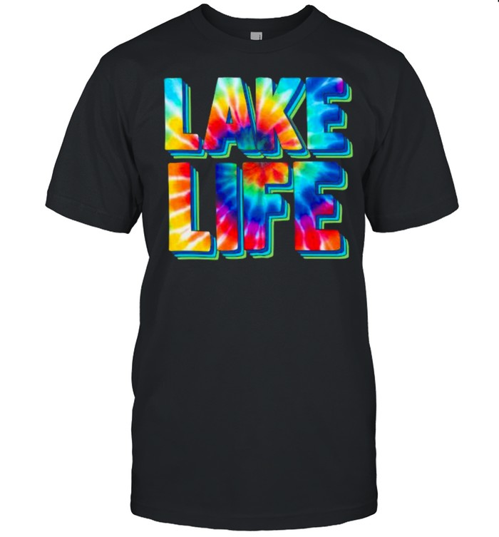 Lake Life Watercolor  Classic Men's T-shirt