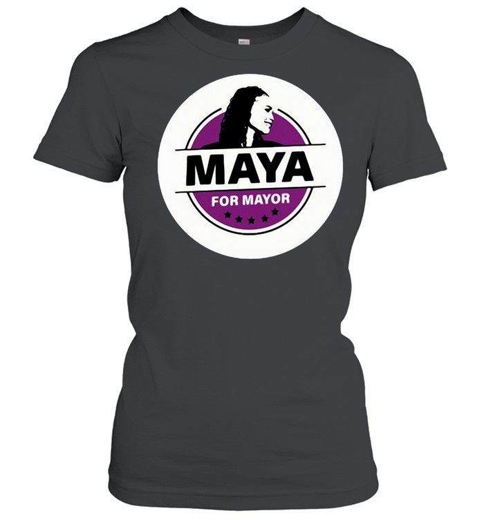 Maya For Mayor Logo  Classic Women's T-shirt