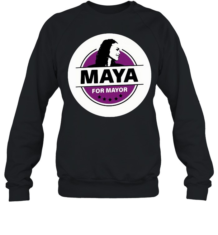 Maya For Mayor Logo  Unisex Sweatshirt