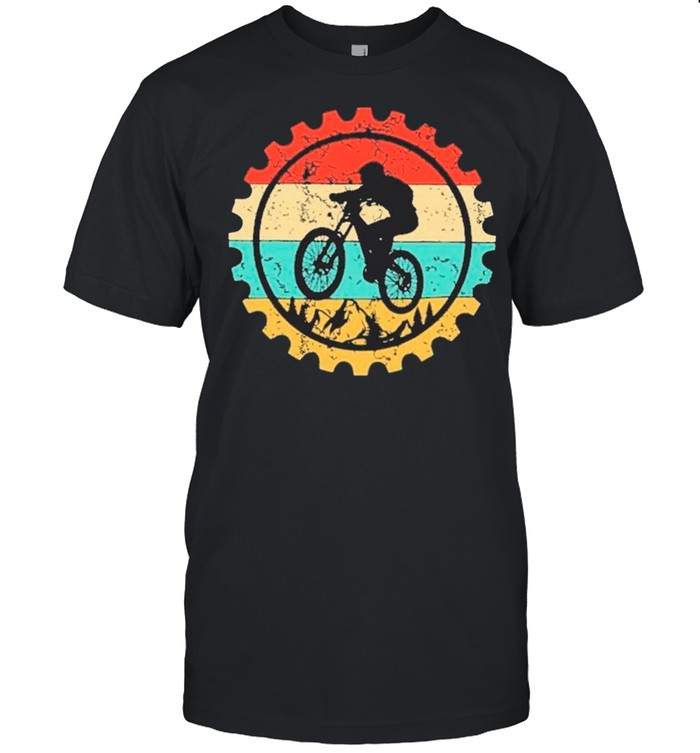 Mountain Biking Gear Retro Vintage shirt