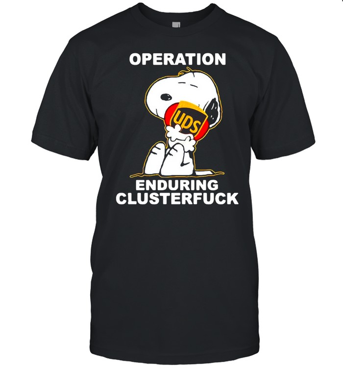 Operation Enduring Clusterfuck Snoopy Hug Logo Shirt