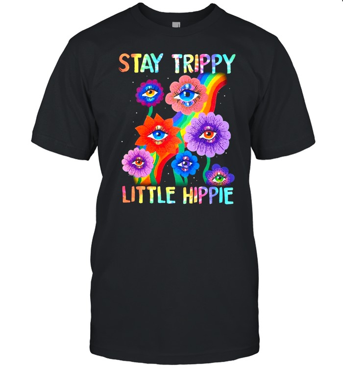 Stay trippy little hippie t-shirt Classic Men's T-shirt