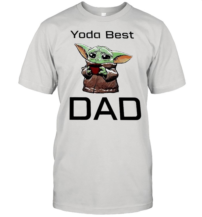 Baby Yoda Hug Coffee Best Dad Shirt