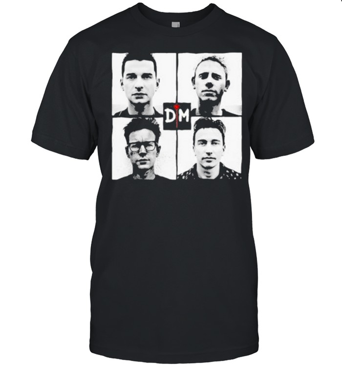 Depeche mode rose flower shirt Classic Men's T-shirt