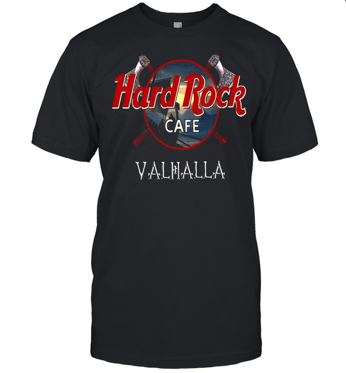 Hard rock cafe valhalla shirt