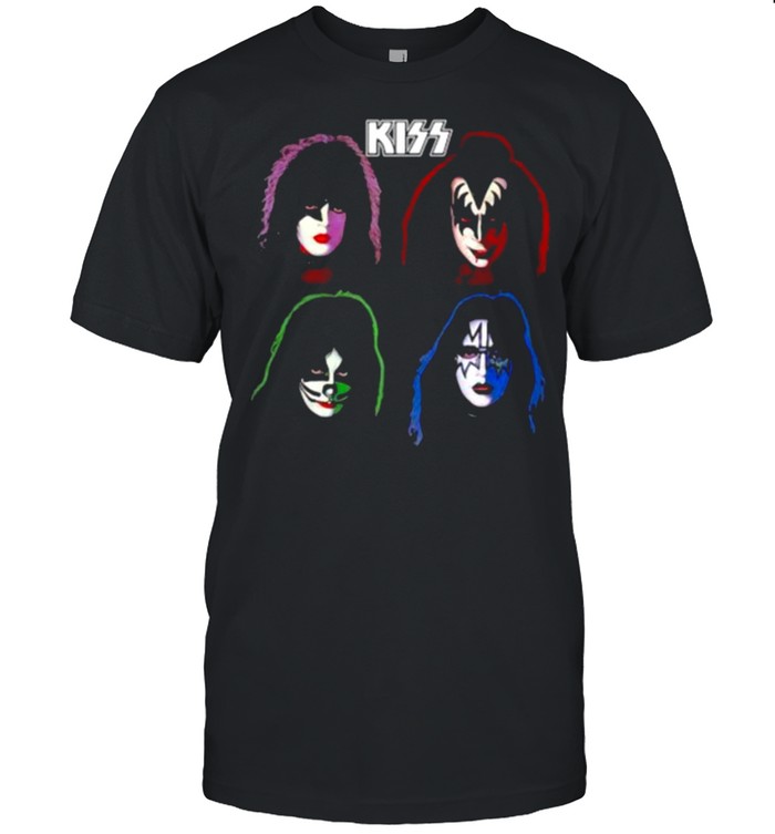 Kiss Present Rock Band Music shirt