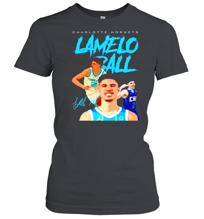 LaMelo Ball charlotte hornets signature shirt Classic Women's T-shirt