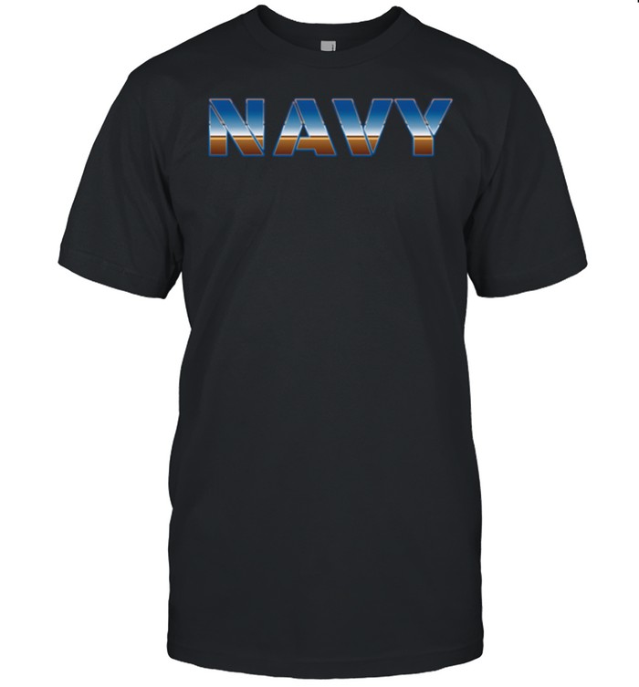 Navy Grandpa Military Shirt