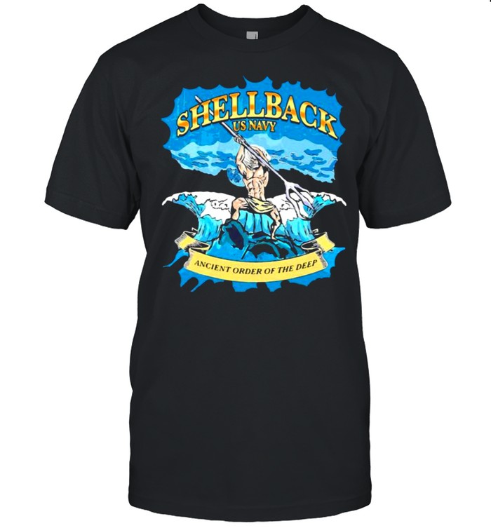 Shellblack us navy ancient order of the deep shirt