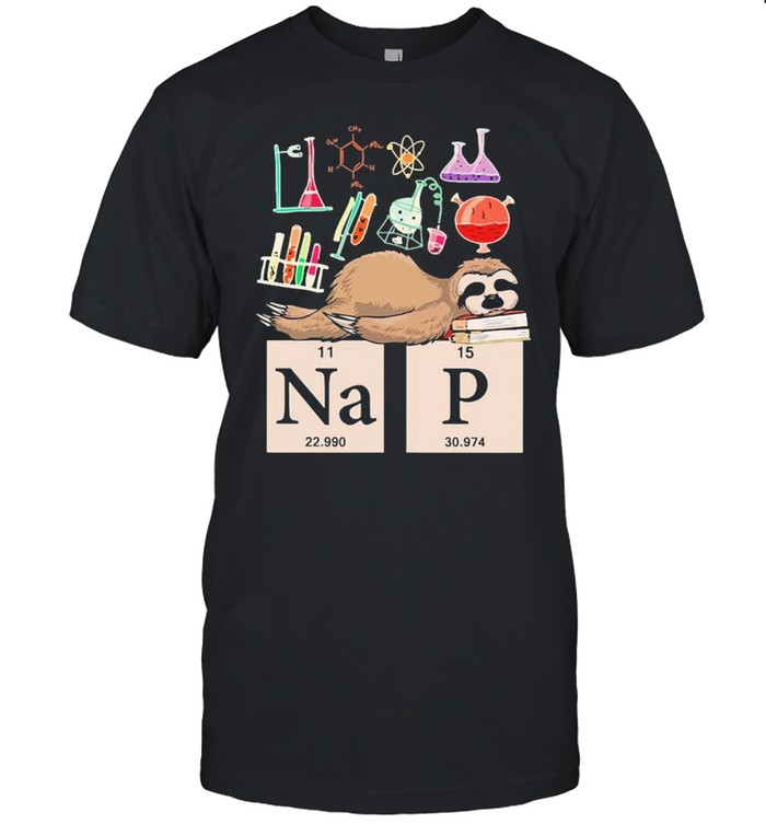 Sloth Sleeping Chemistry Na P  Classic Men's T-shirt