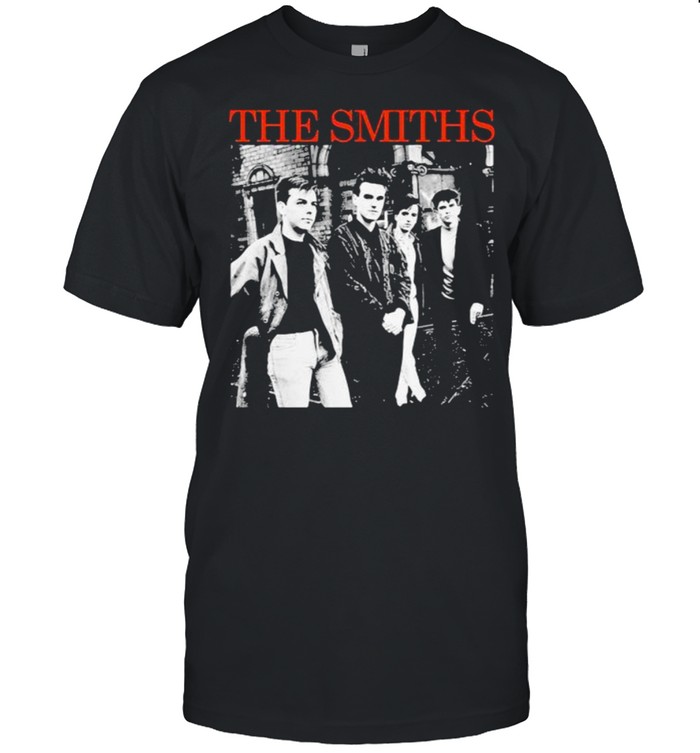 The smiths morriesey and marr band rock shirt