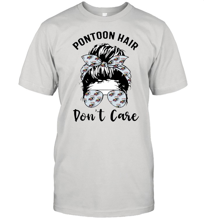 Women Pontoon Hair Don’t Care  Classic Men's T-shirt