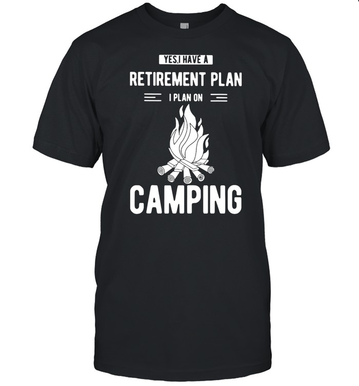 Bonfire Funny Camping With Saying For Men Women Ca  Classic Men's T-shirt