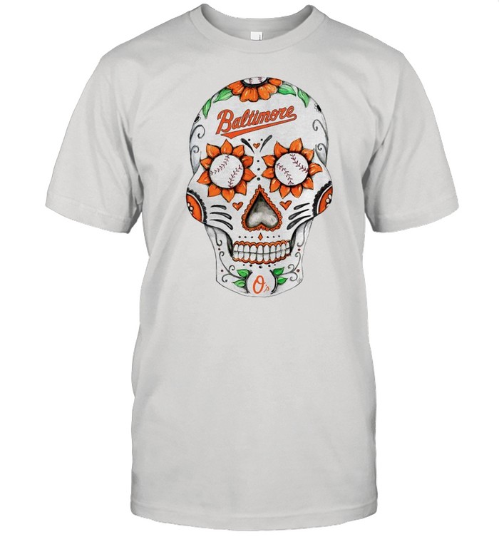 Baltimore Orioles Sugar Skull shirt