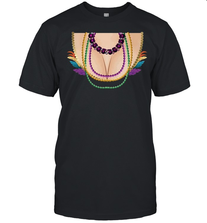 Boobs Mardi Gras New Orleans Gift T-shirt