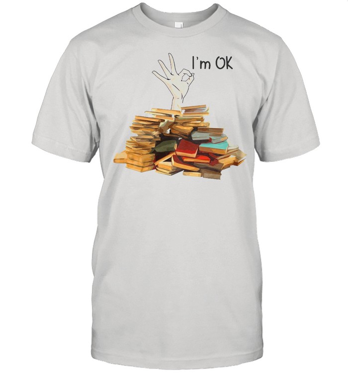 Books I’m Ok T-shirt Classic Men's T-shirt
