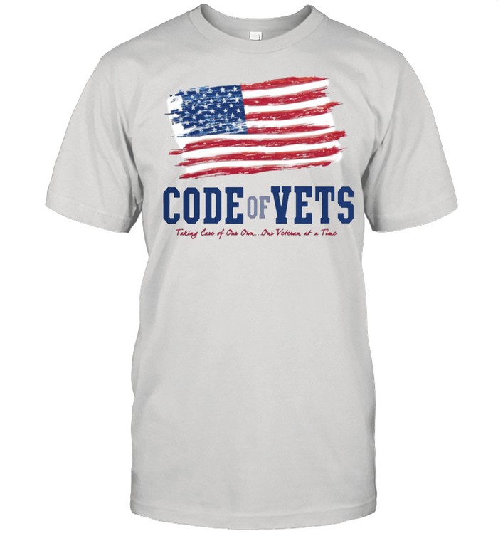 Code Of Vets Taking Case Of Our Own Veteran At A Time shirt Classic Men's T-shirt