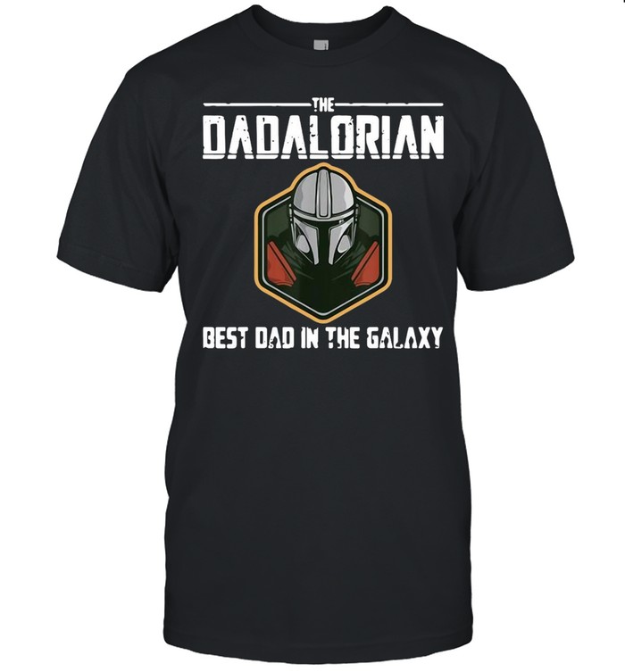 Mens Retro The Dadalorian Father’s Days Vintage Best T-shirt