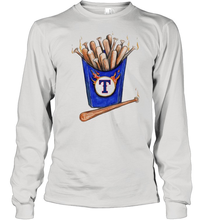 Texas Rangers Hot Bats shirt Long Sleeved T-shirt