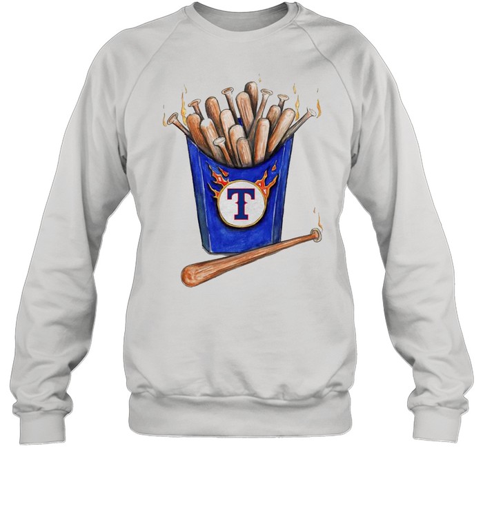 Texas Rangers Hot Bats shirt Unisex Sweatshirt
