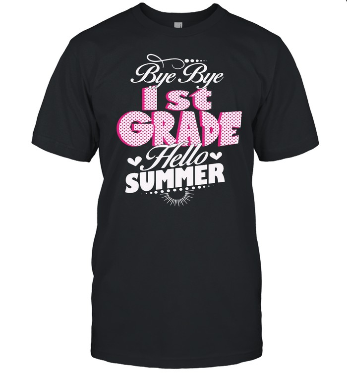 Bye Bye 1st Grade Hello Summer T-shirt Classic Men's T-shirt