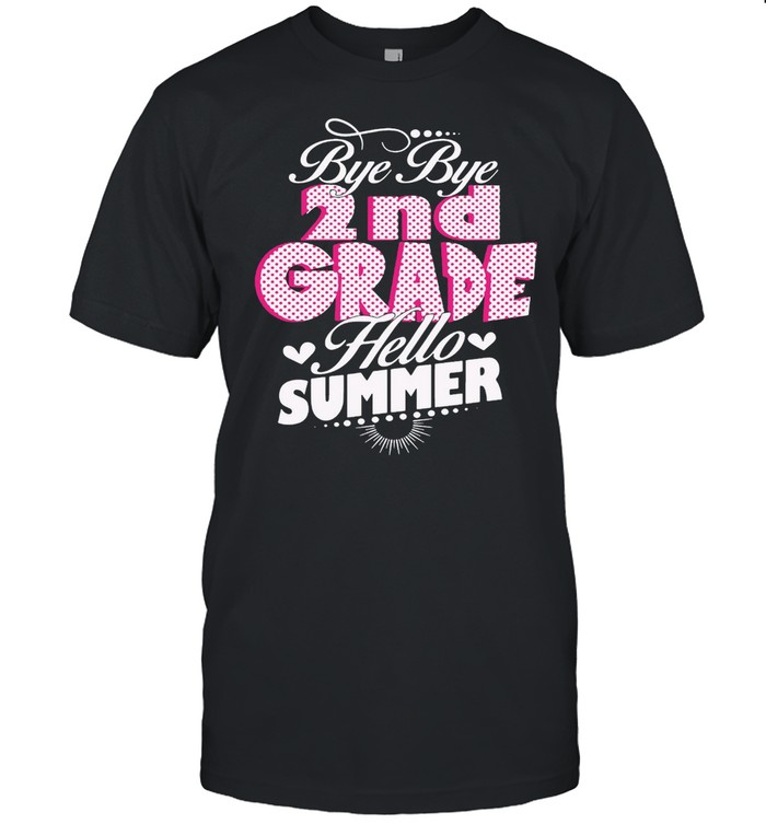 Bye Bye 2nd Grade Hello Summer T-shirt Classic Men's T-shirt