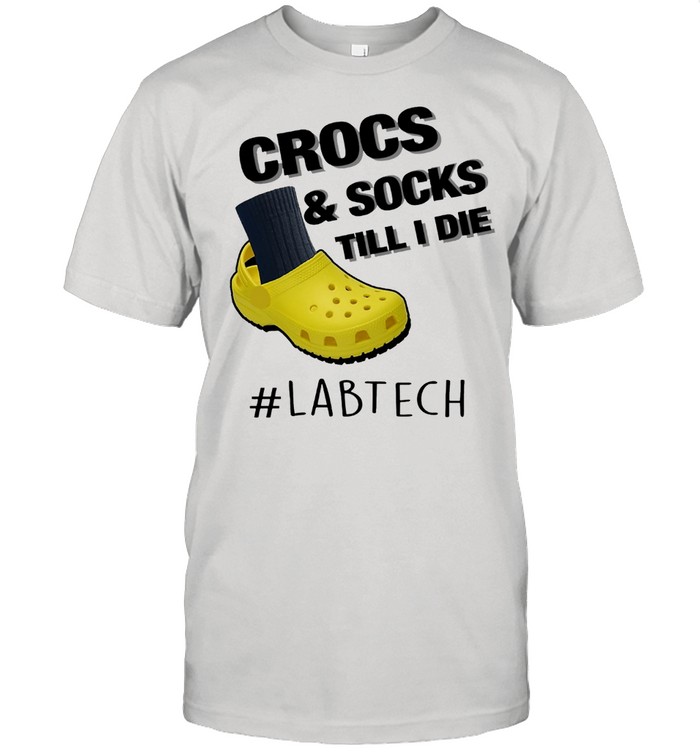 Crocs And Socks Till I Die Lab Tech shirt Classic Men's T-shirt