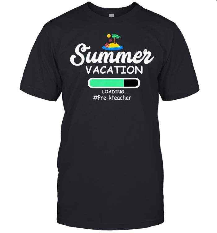 Summer Vacation Loading Pre-KTeacher shirt Classic Men's T-shirt