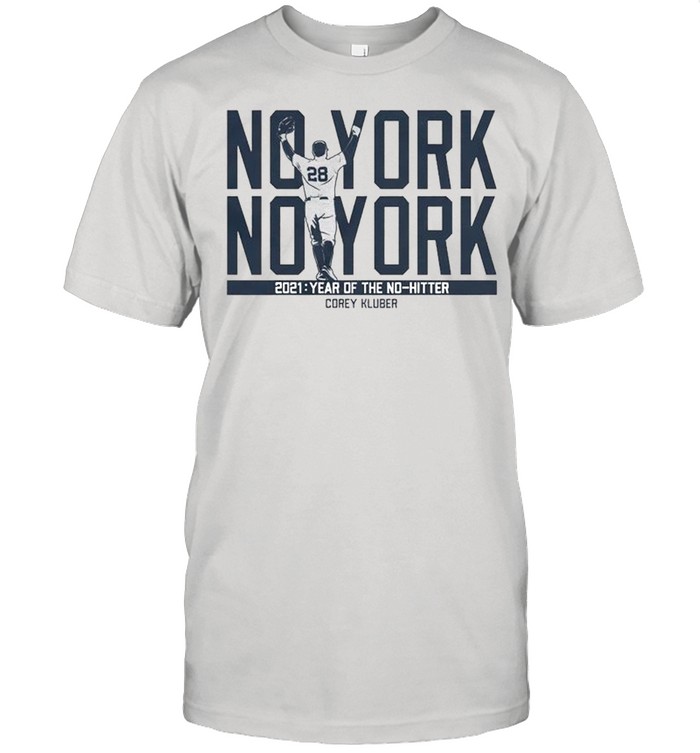 Corey Kluber no york 2021 year of the no-hitter shirt Classic Men's T-shirt