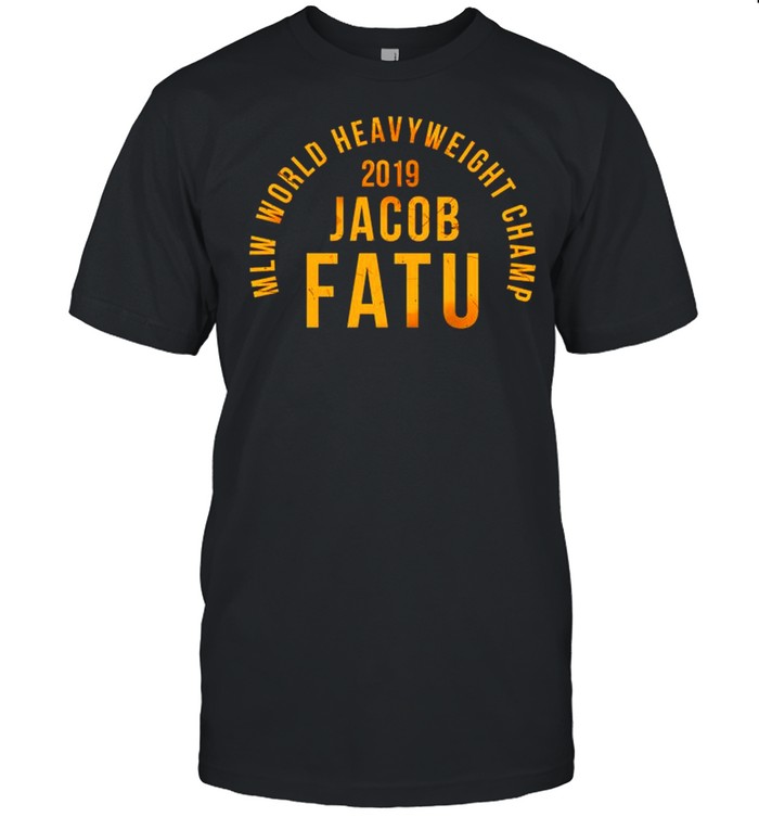MLW world heavyweight champ Jacob Fatu shirt