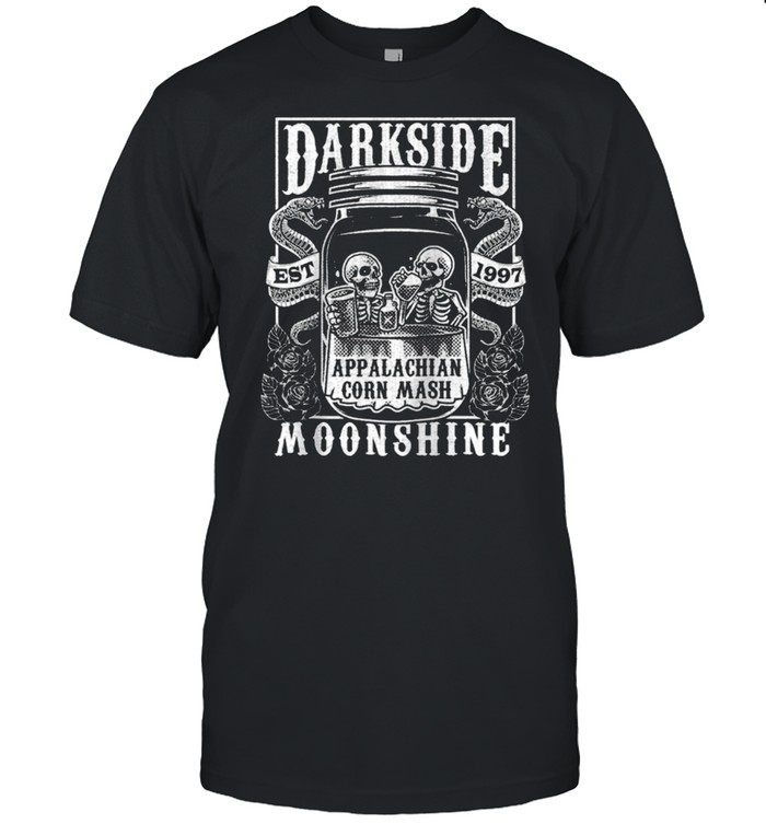 Appalachians Corn Mash Moonshine Skeleton shirt Classic Men's T-shirt