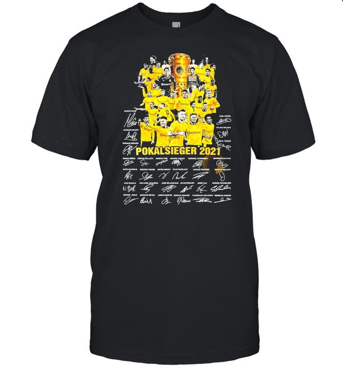 Dortmund FC Pokalsieger 2021 Signatures  Classic Men's T-shirt