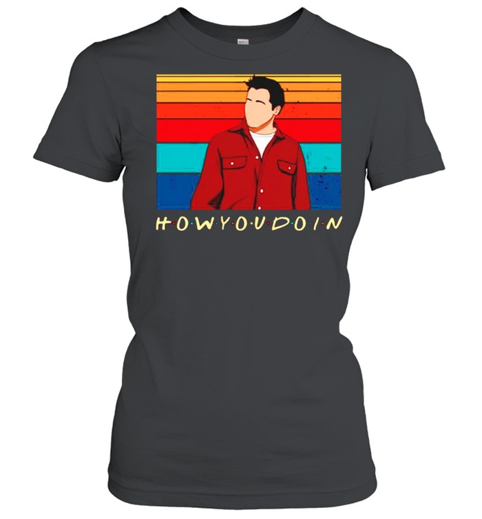 Joey Tribbiani how you doin friends TV show vintage shirt - Trend T ...