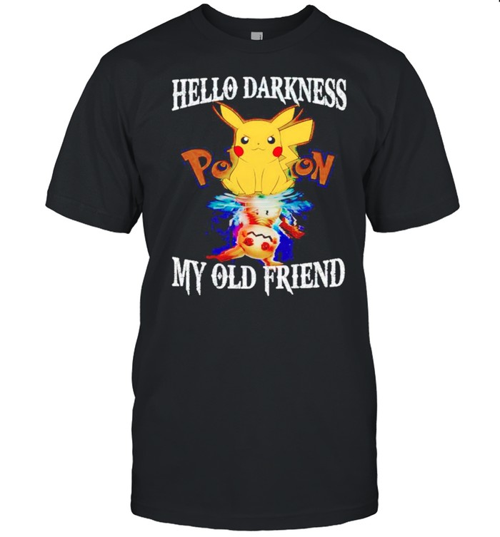 Pikachu hello darkness my old friend shirt Classic Men's T-shirt