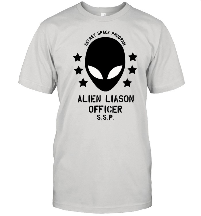 Secret Space Program Alien Head Liaison Officer SSP T-shirt Classic Men's T-shirt