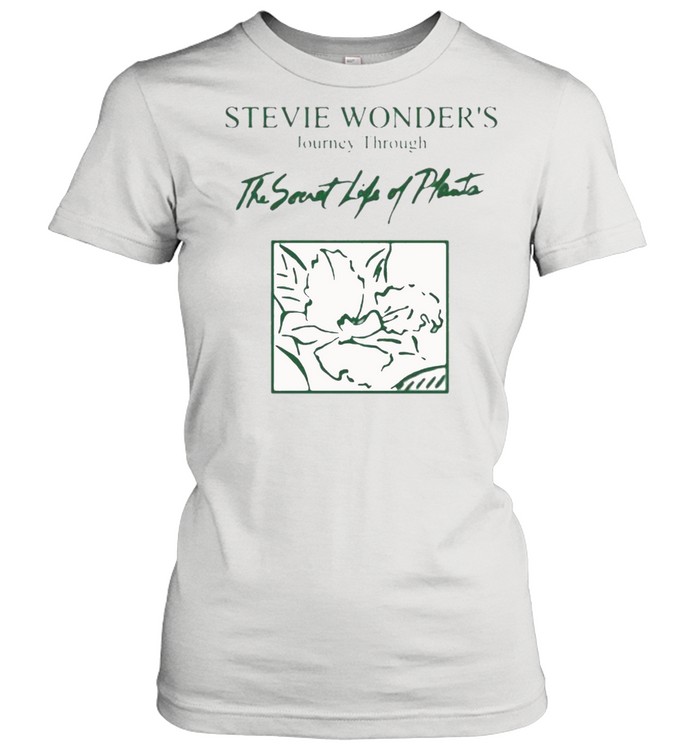 Stevie wonder’s journey through the south life of plants shirt Classic Women's T-shirt