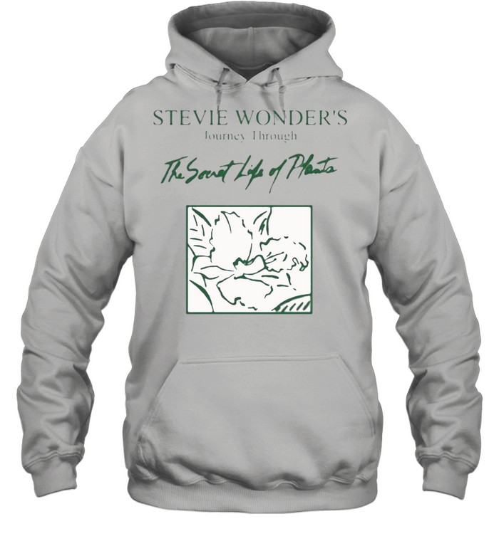 Stevie wonder’s journey through the south life of plants shirt Unisex Hoodie