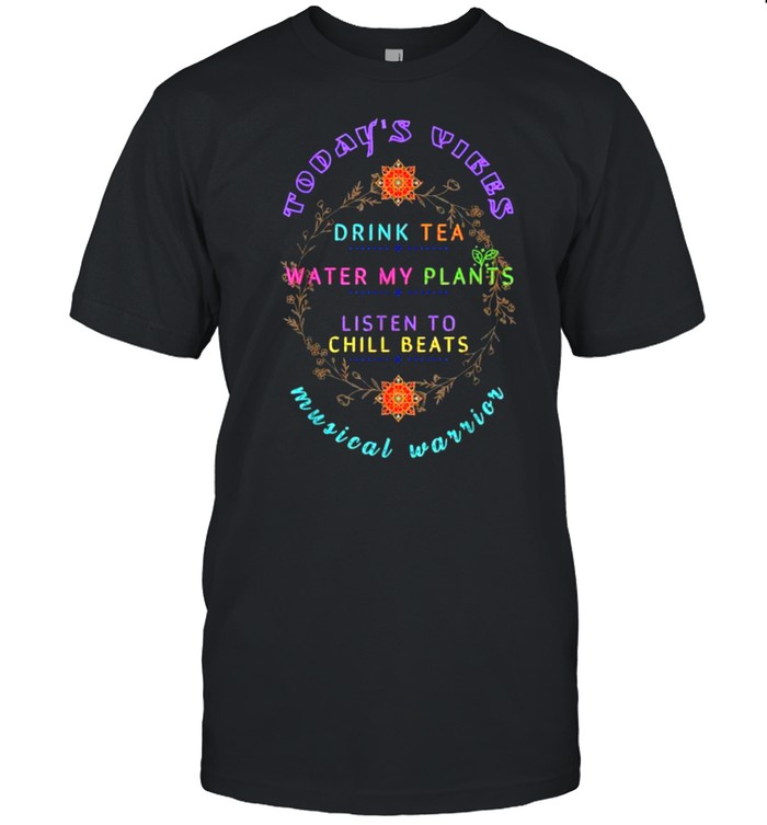 Todays Vibes Musical Warrior Off Grid Nature Graphic T-Shirt