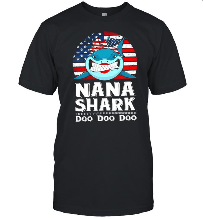Nana Shark Doo Doo Doo shirt Classic Men's T-shirt