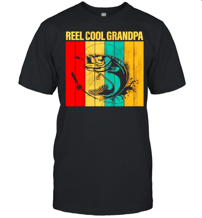 Fishing reel cool grandpa shirt Classic Men's T-shirt