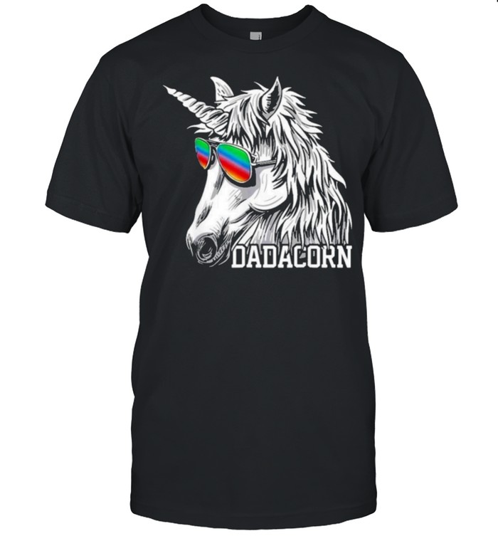 Unicorn Fathers Day t-shirt Classic Men's T-shirt