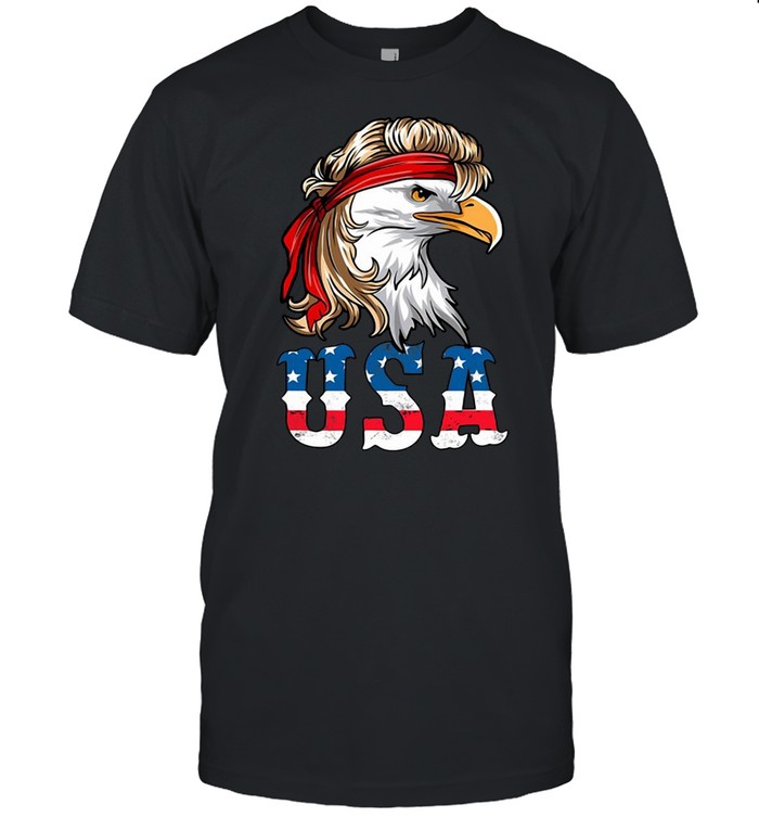 4Th Of July American Flag USA Patriotic Eagle Pride T-shirt Classic Men's T-shirt
