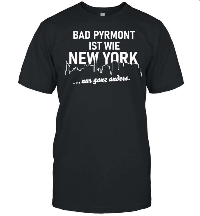 Bad Pyrmont ist wie New York Bad Pyrmont Langarmshirt  Classic Men's T-shirt