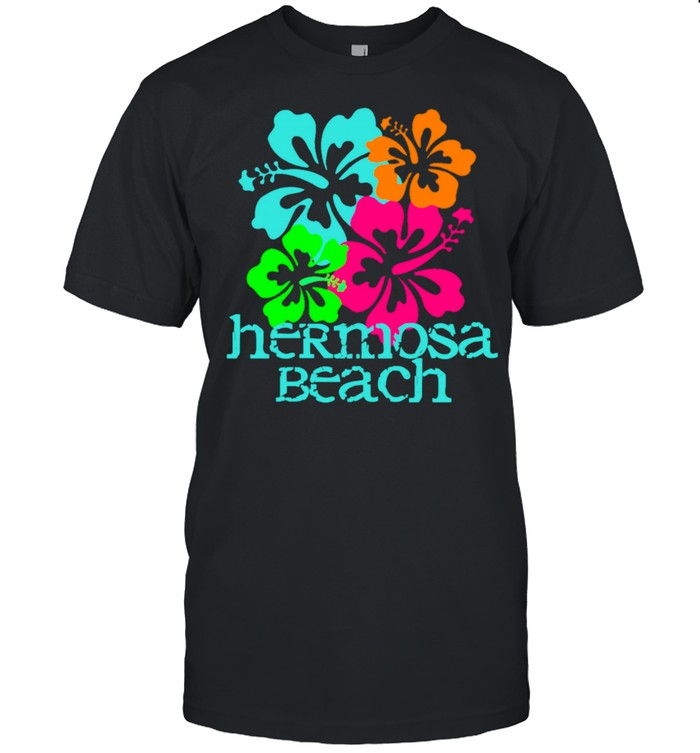 Hermosa Beach Vacation Travel Surf California Vacay Langarmshirt shirt