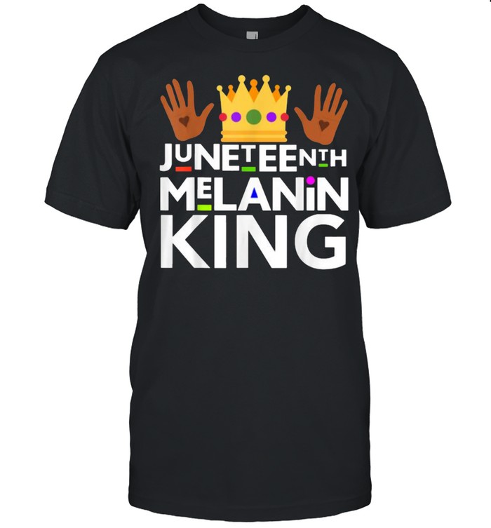 Juneteenth Black Melanin King T-Shirt