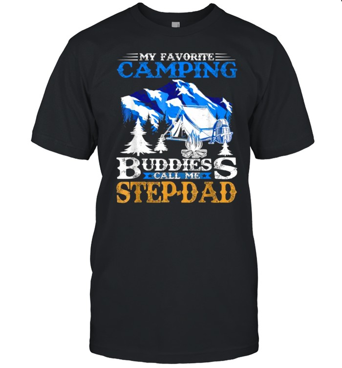 My Favorite Camping Buddies Call Me Pappy mountain t- Classic Men's T-shirt