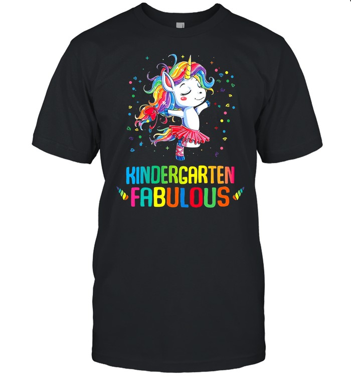 Unicorn Kindergarten Fabulous T-shirt