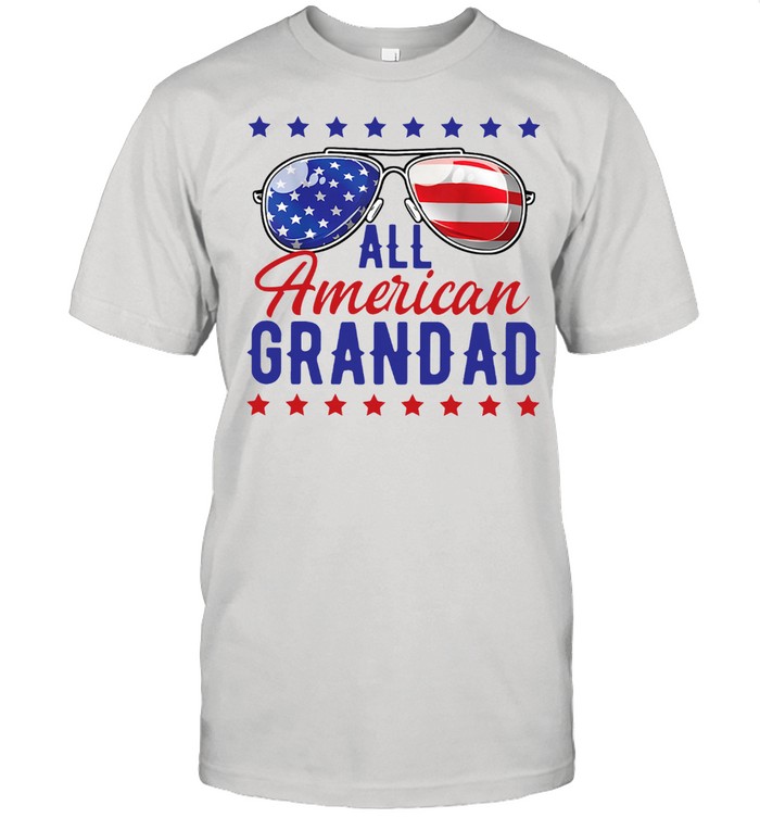 All American Grandad 4th Of July shirt Classic Men's T-shirt