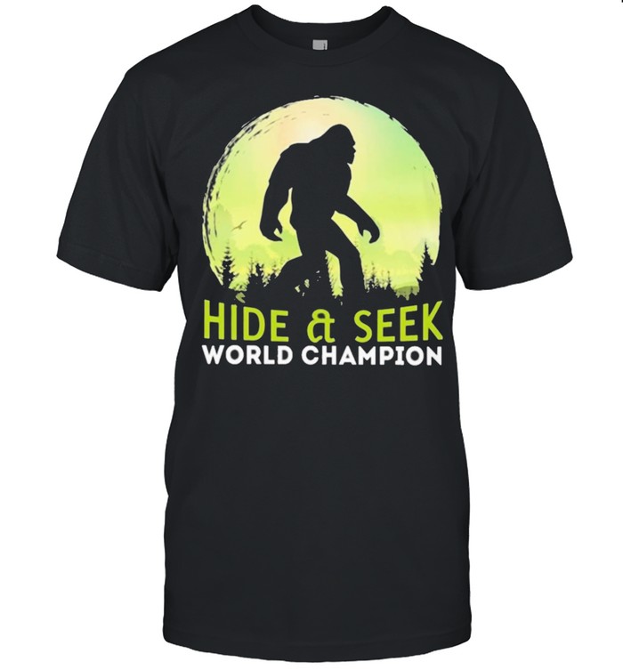 Hide seek world champion camping shirt Classic Men's T-shirt