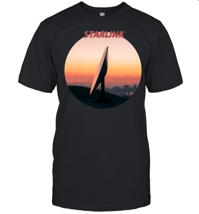 Starlink Tee For Spacex Limited Series T-shirt Classic Men's T-shirt